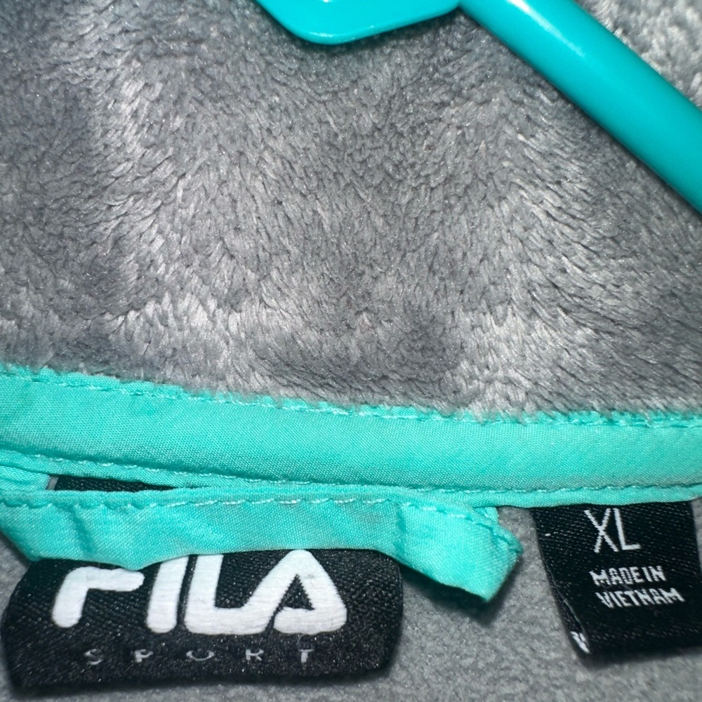Fila Women's Sweater - Mint and Gray - Picture 4 of 8